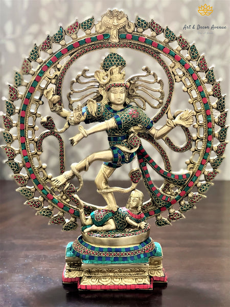 Brass Nataraj Idol