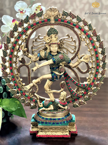 Brass Nataraj Idol